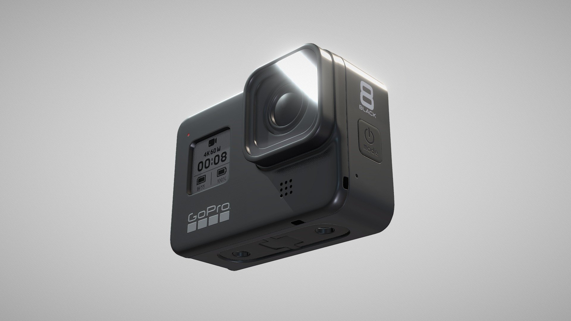 Go Pro HERO 8 Black 3d model