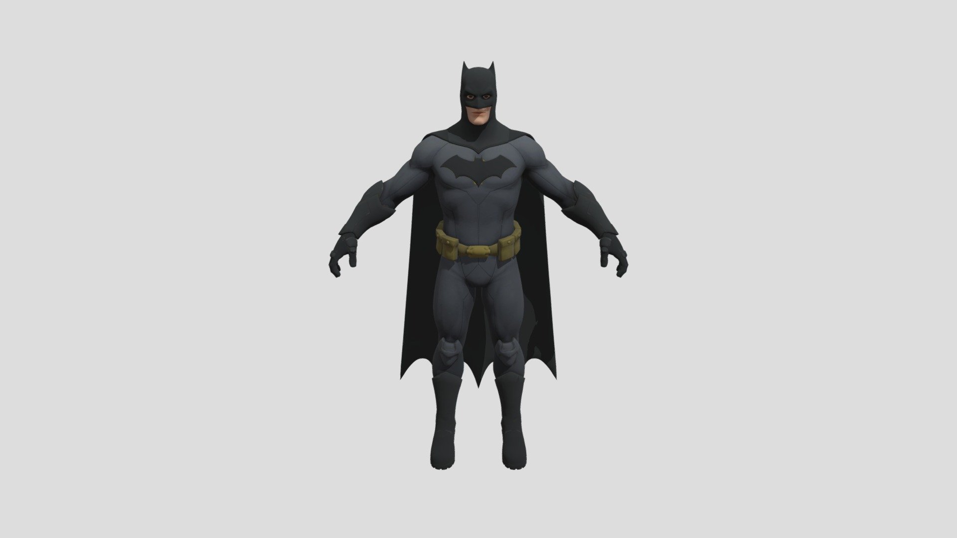 Stylized Fortnite Batman 3d model