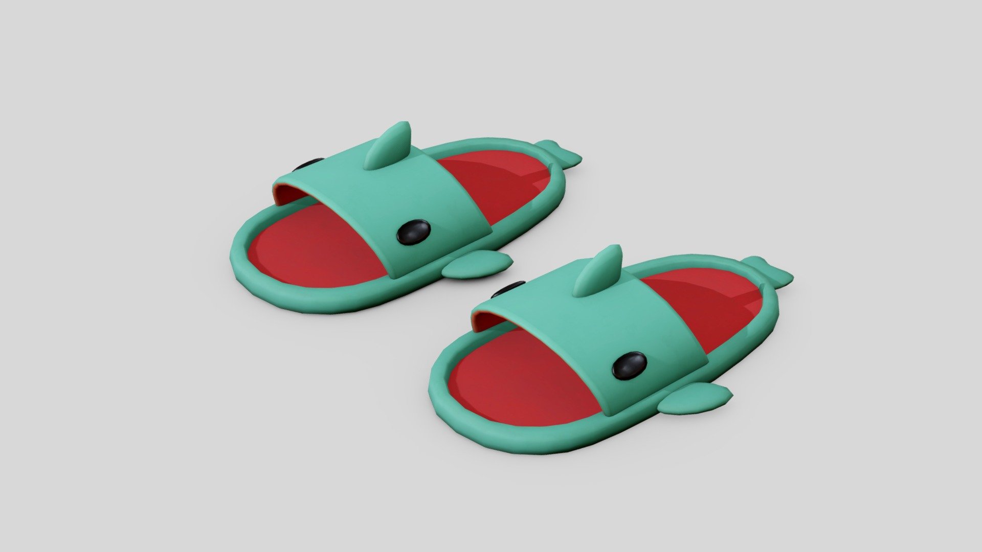 Fish Slipper 3d model