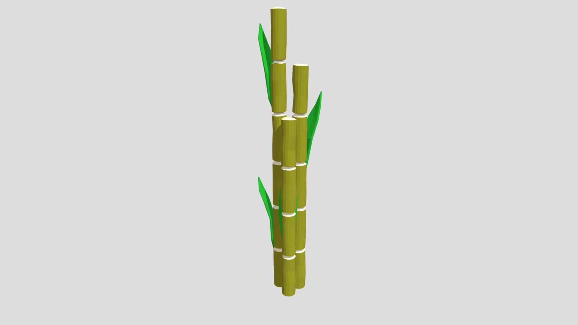 Sugarcanes 3d model