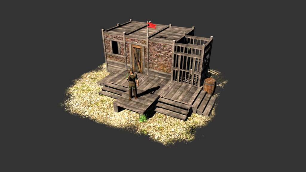 Slave Market 3d model