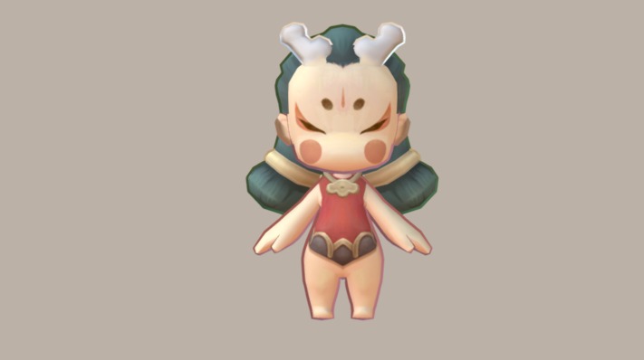 Doll 3d model