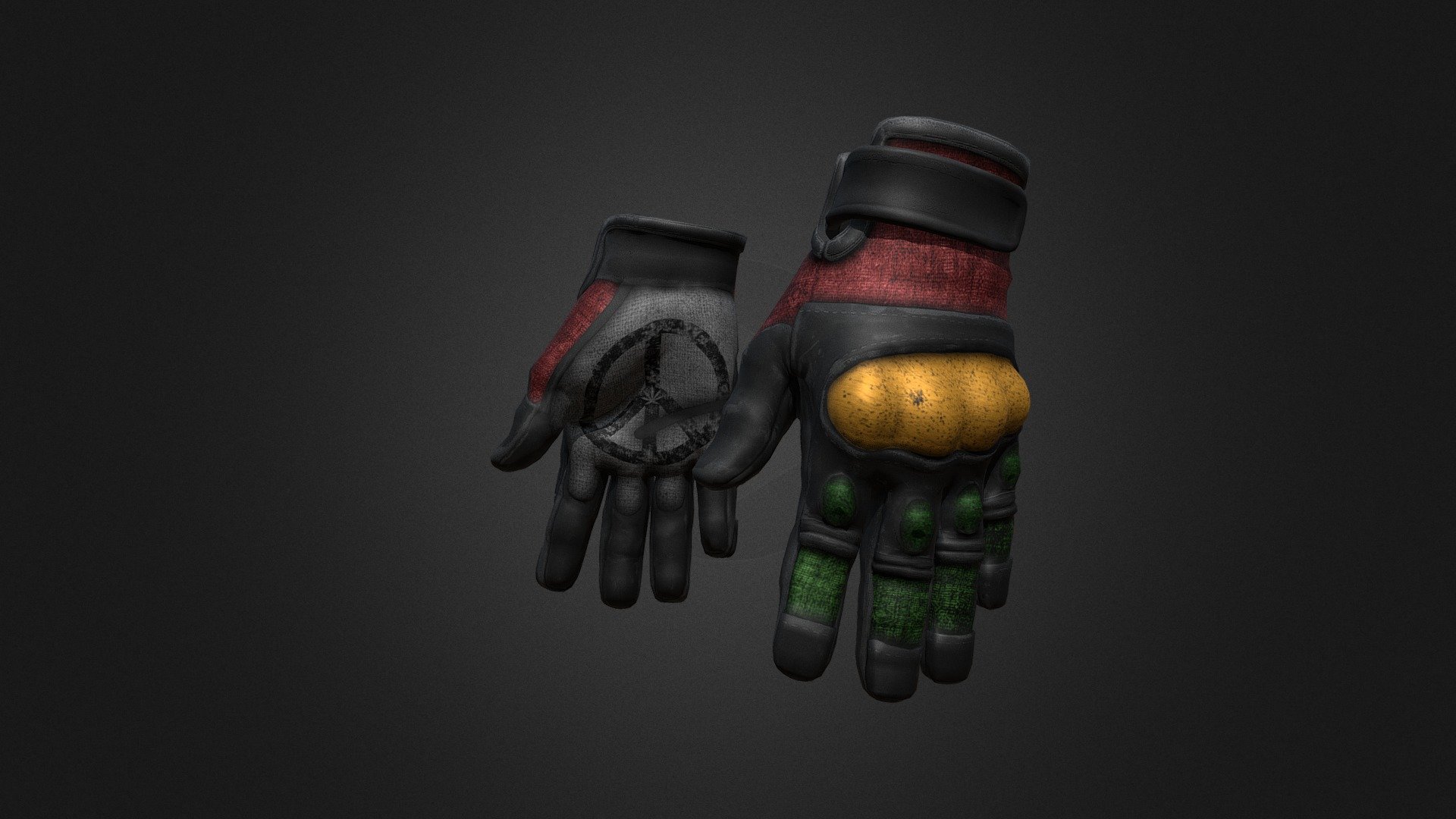 CT Gloves 3d model