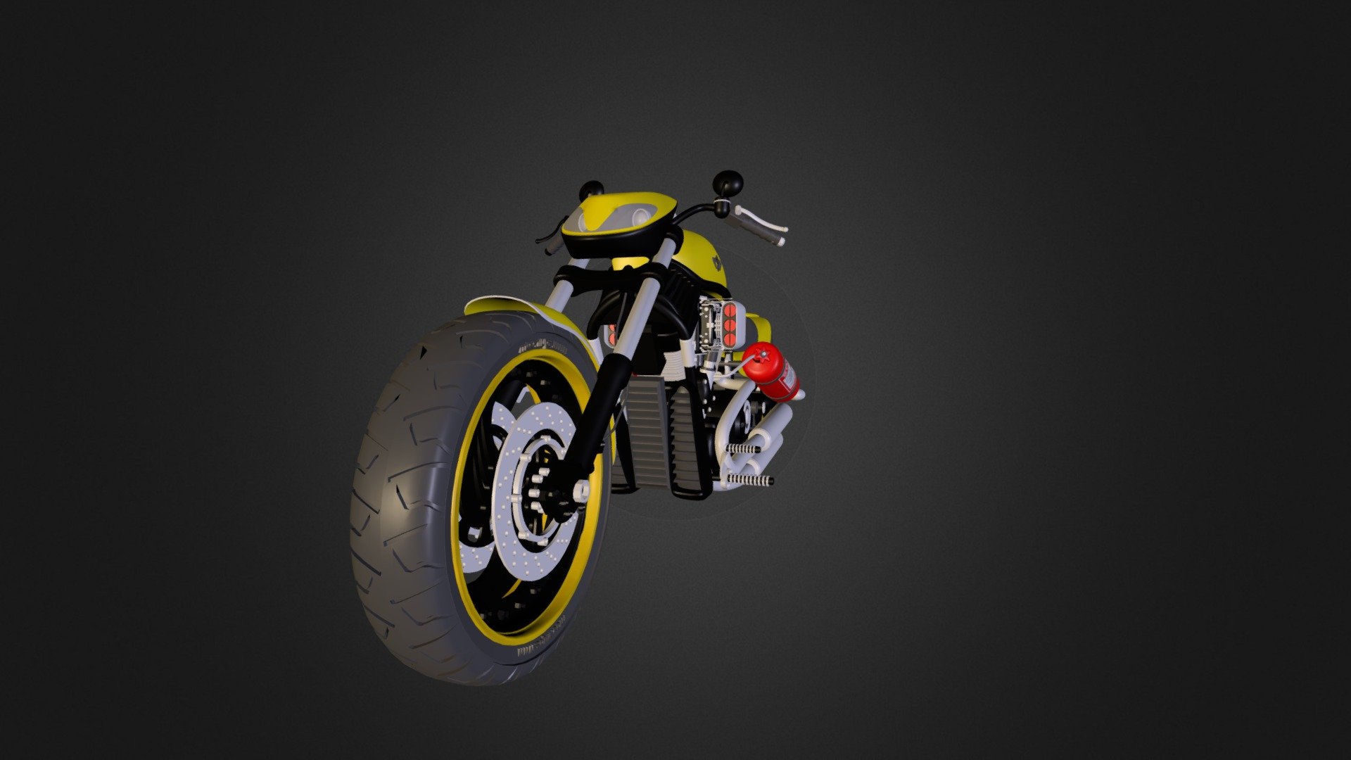 Harley Davidson 3d model