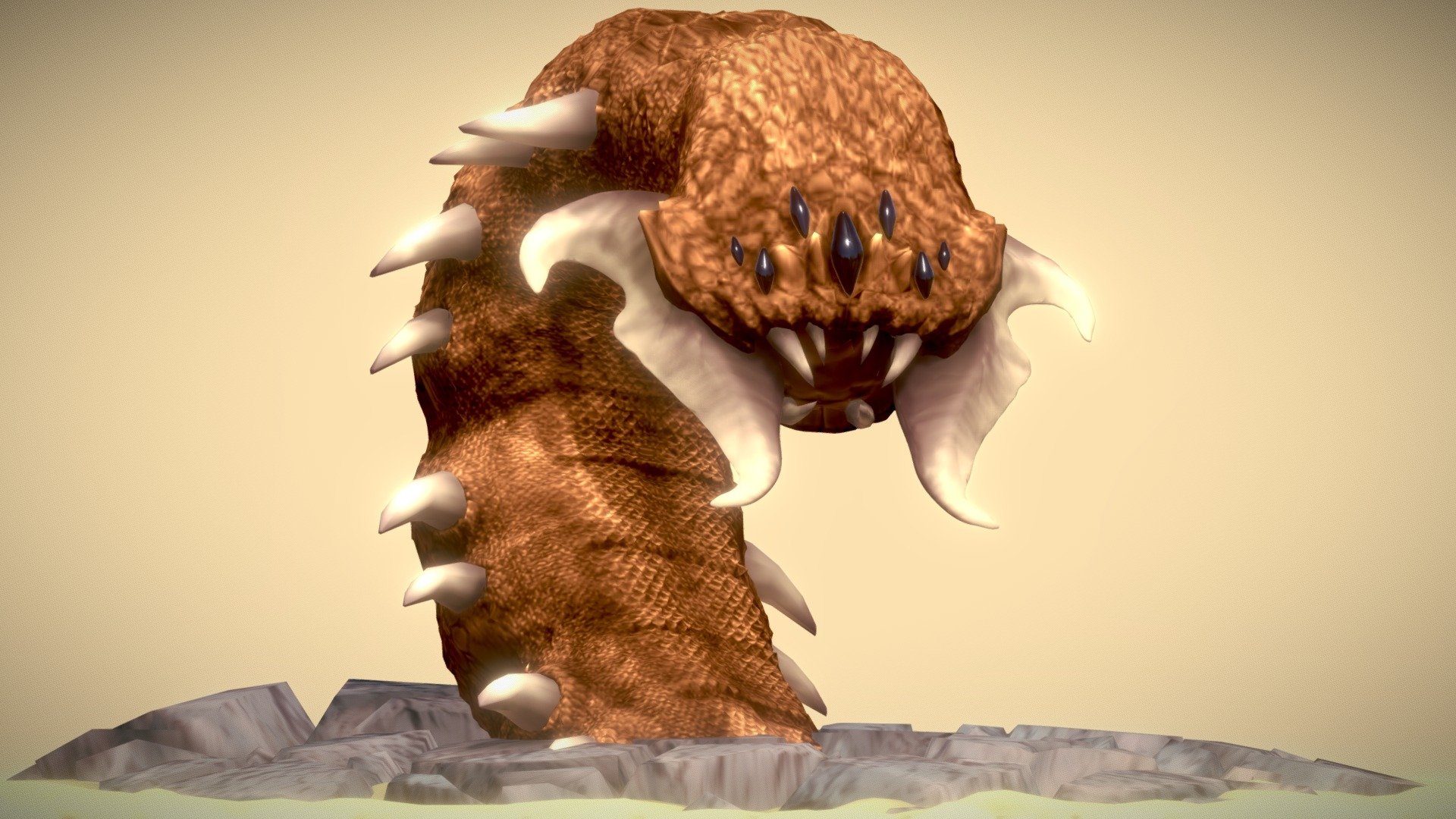 Desert Scourge 3d model