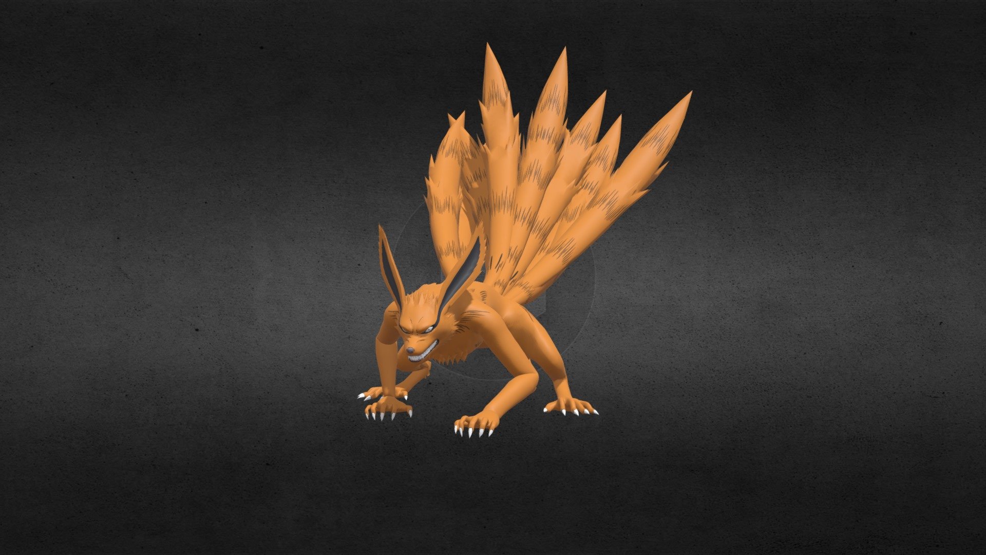 Kurama 3d model