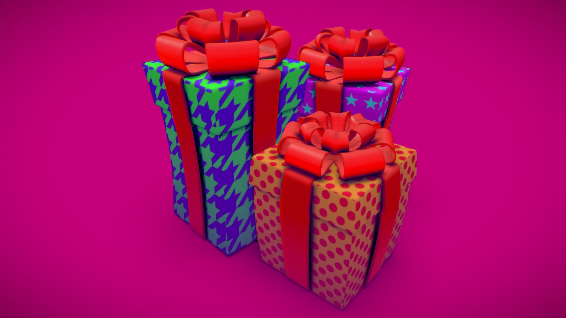 #3December #Day16 Epileptic Gifts 3d model