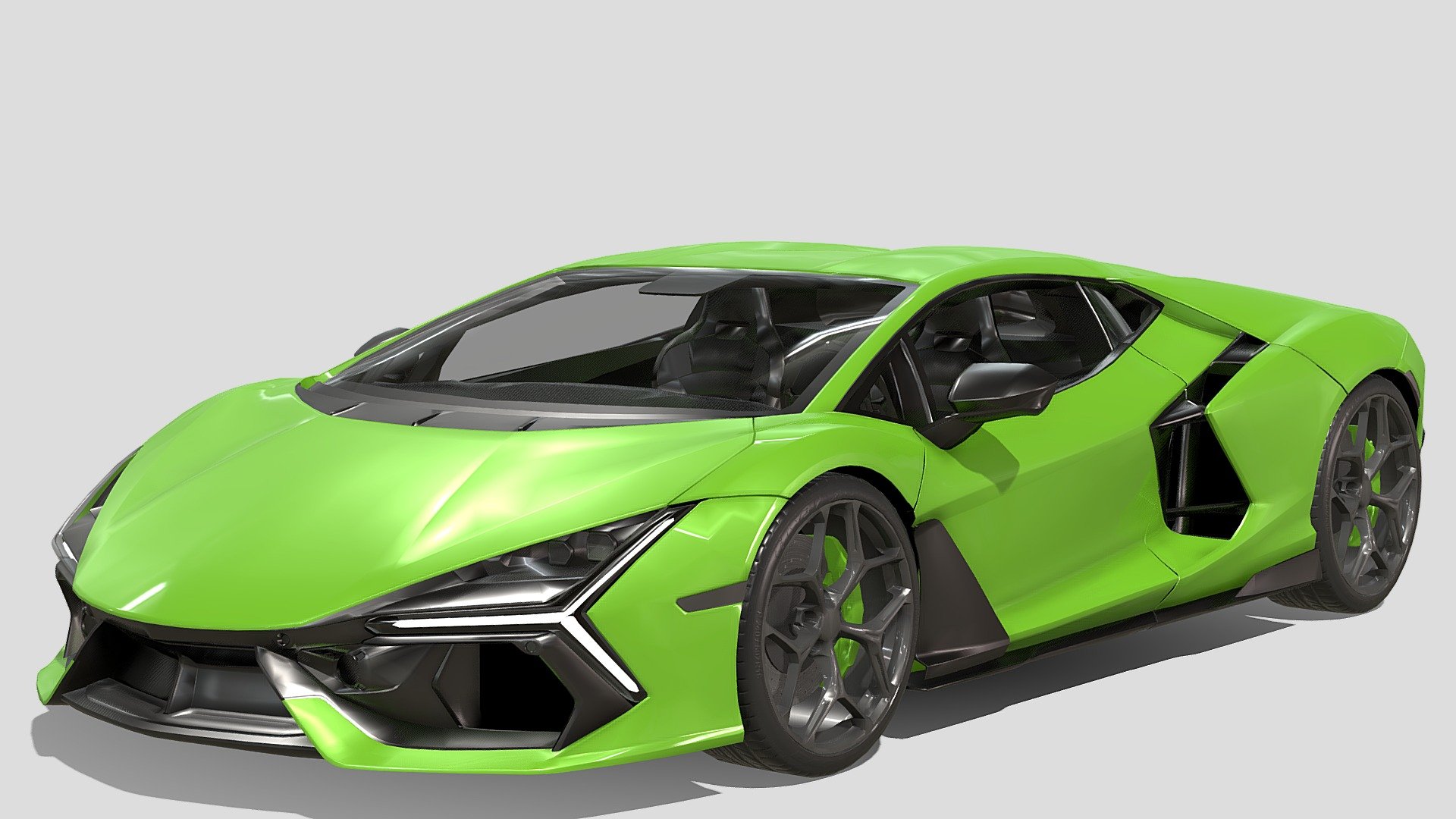 Lamborghini Revuelto 2023 3d model