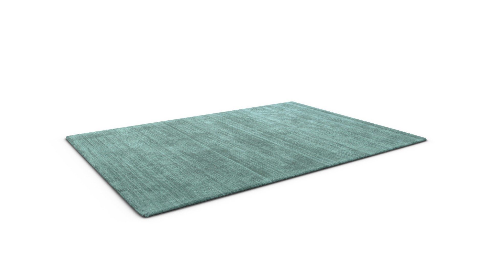 Jago Rug 120 x 170 cm, Teal 3d model