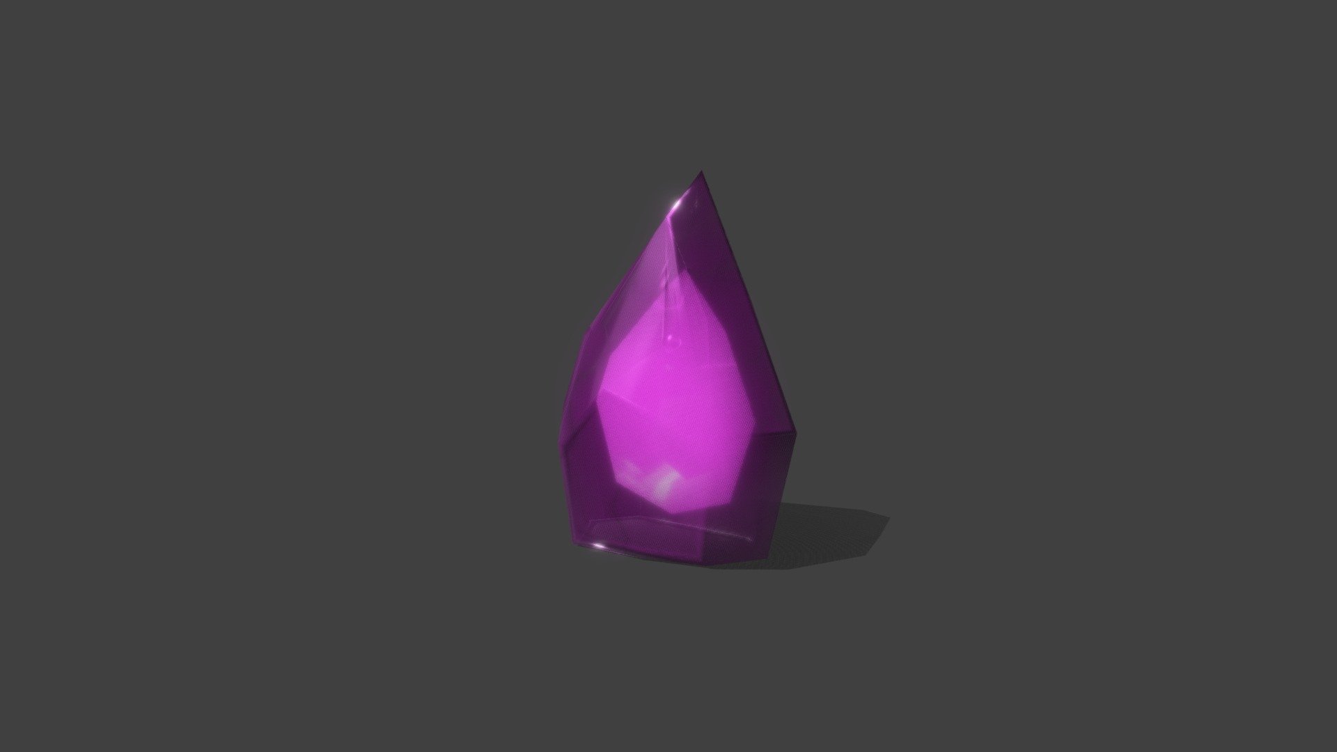 Crystal 3d model