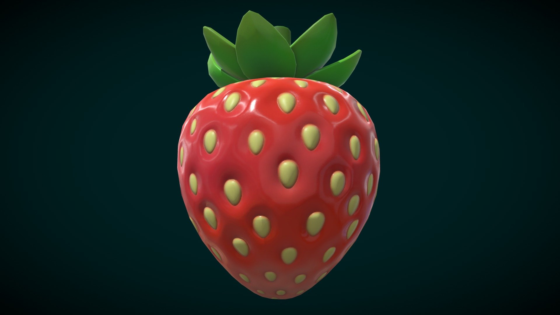 Strawberry 3d model