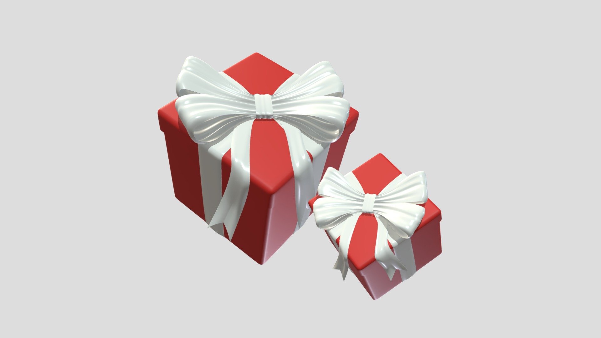 Gift Box 3d model