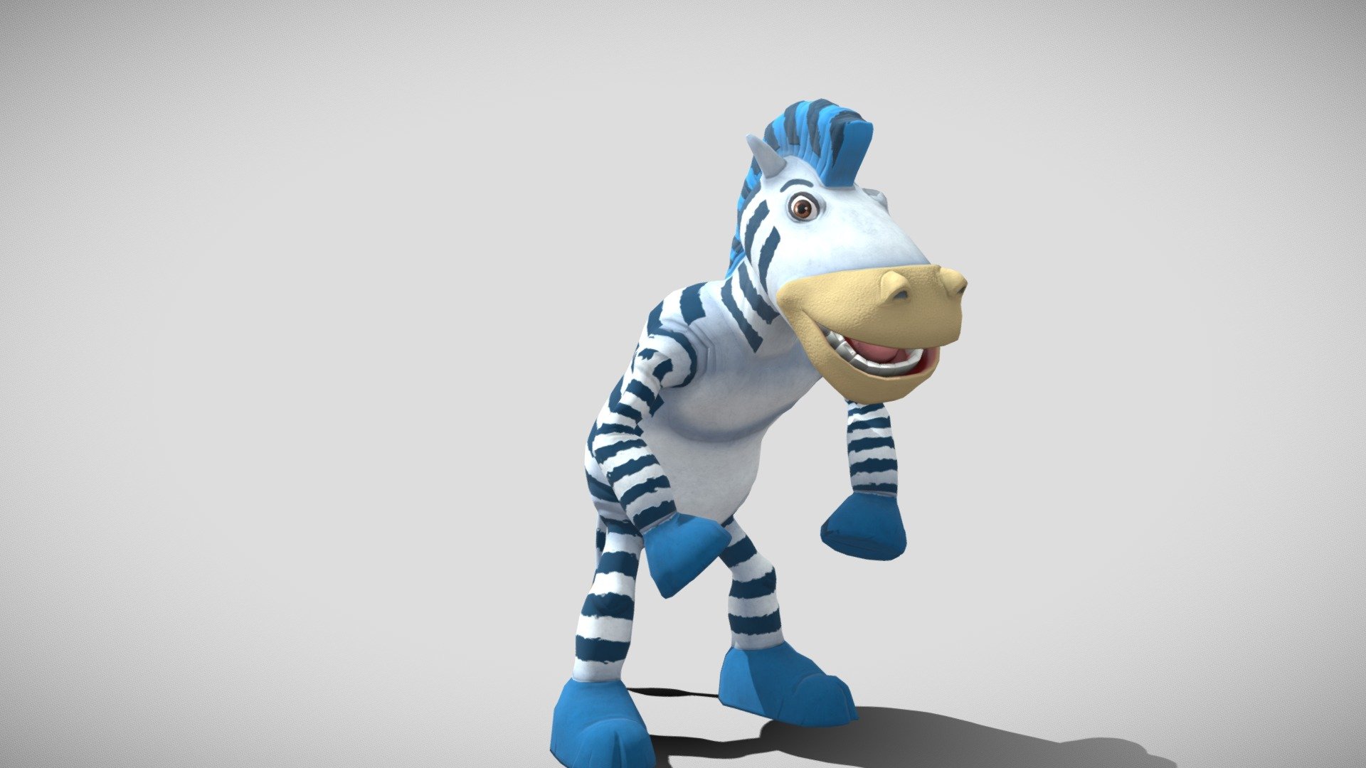 Zebra 3d model