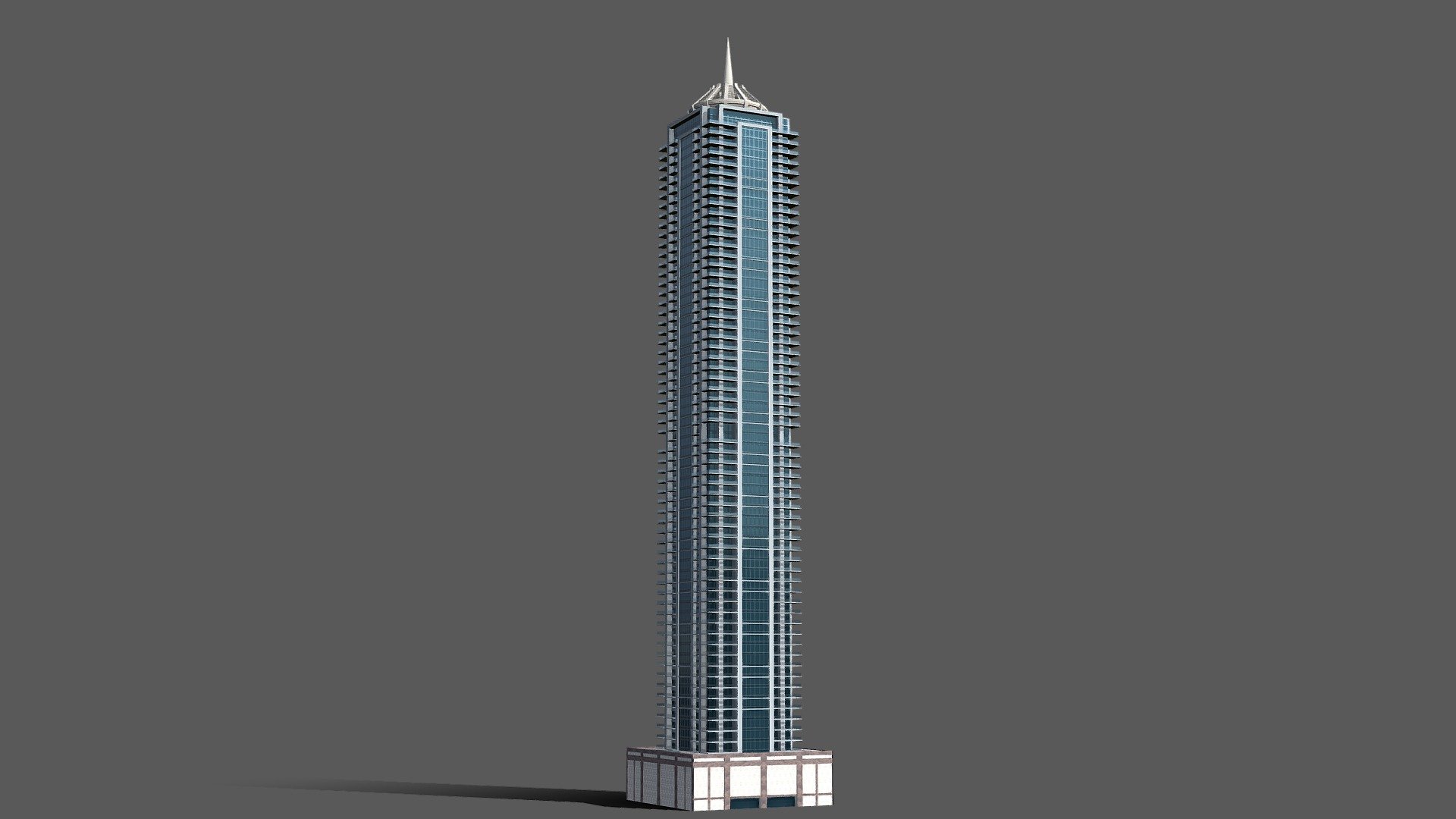 Emirates Crown Tower 3d model