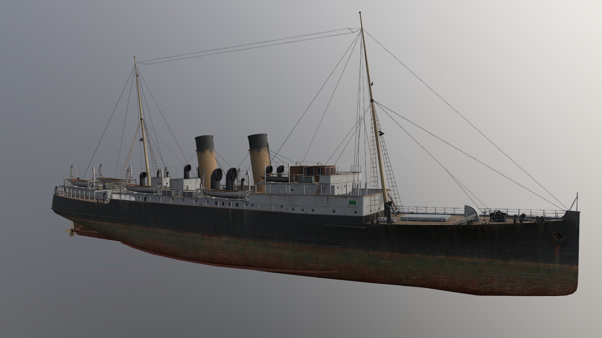 Ship Lorina 3d model