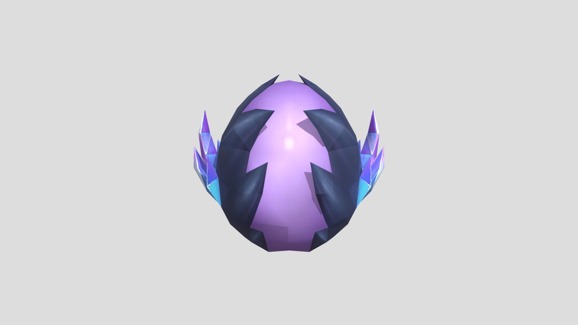 Crystal Dragon Egg 3d model