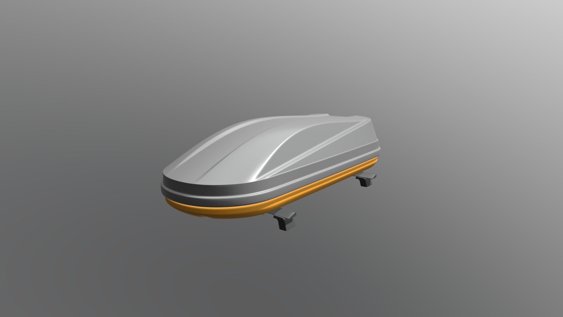 Roof Top Cargo Box Roof Box Cargo Box 3d model