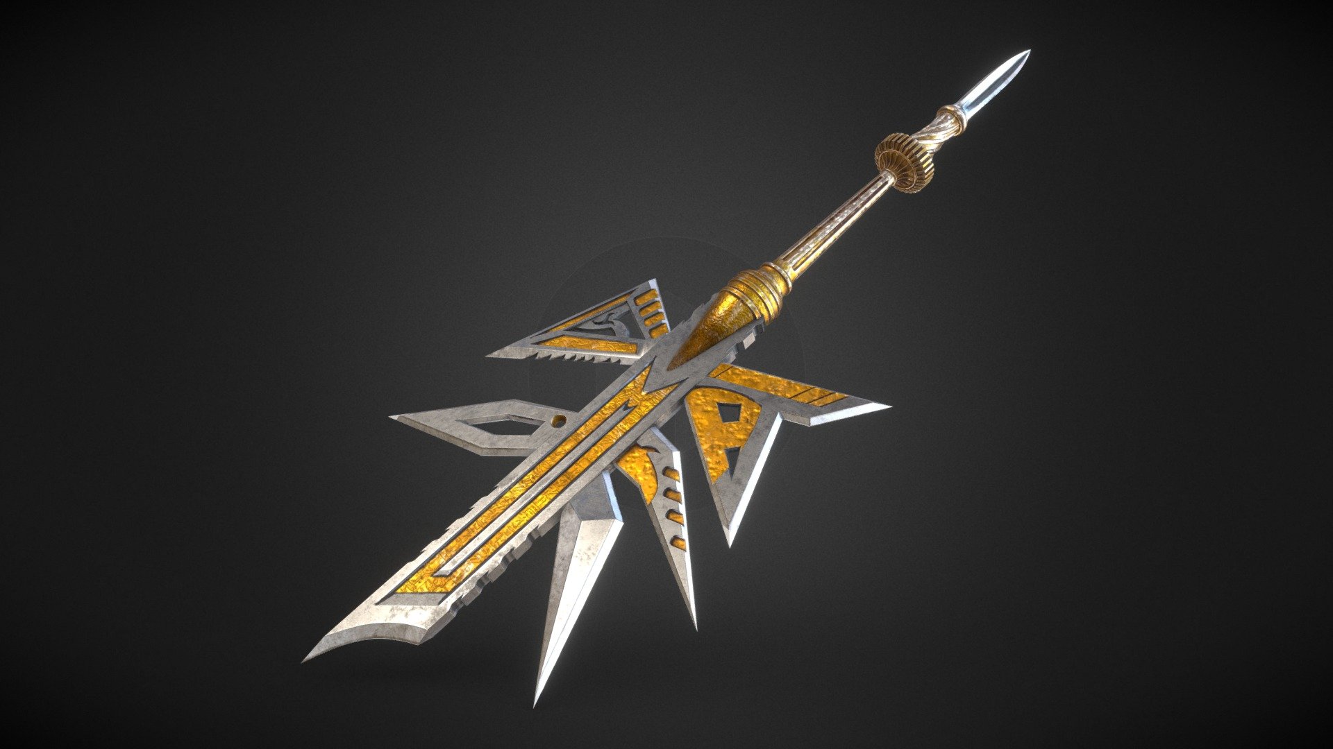 Egyptian God Sword 3d model