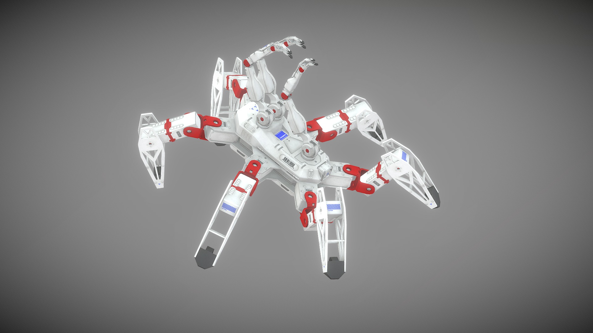 Character: Lab Drone 3d model