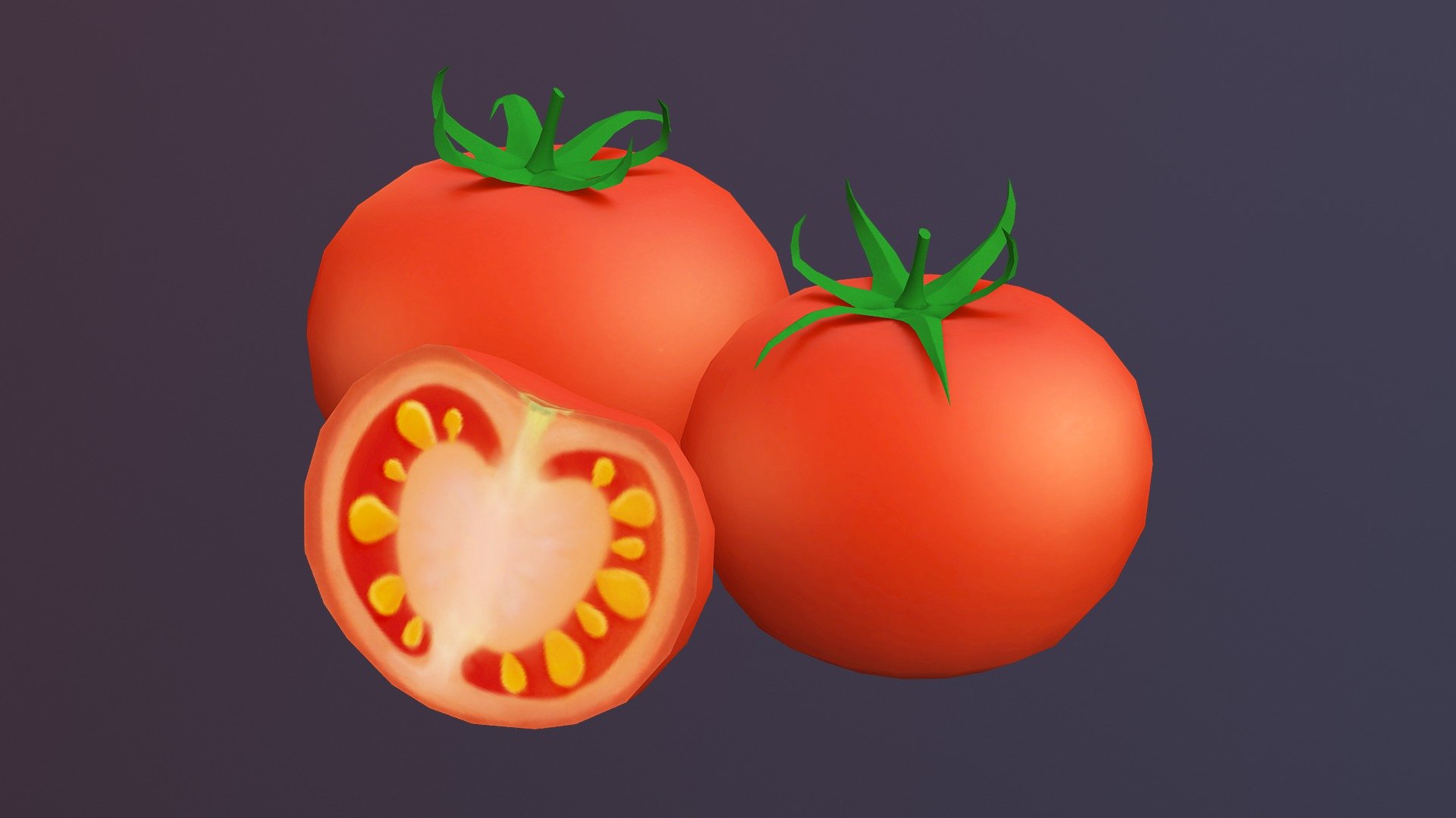 Tomato 3d model