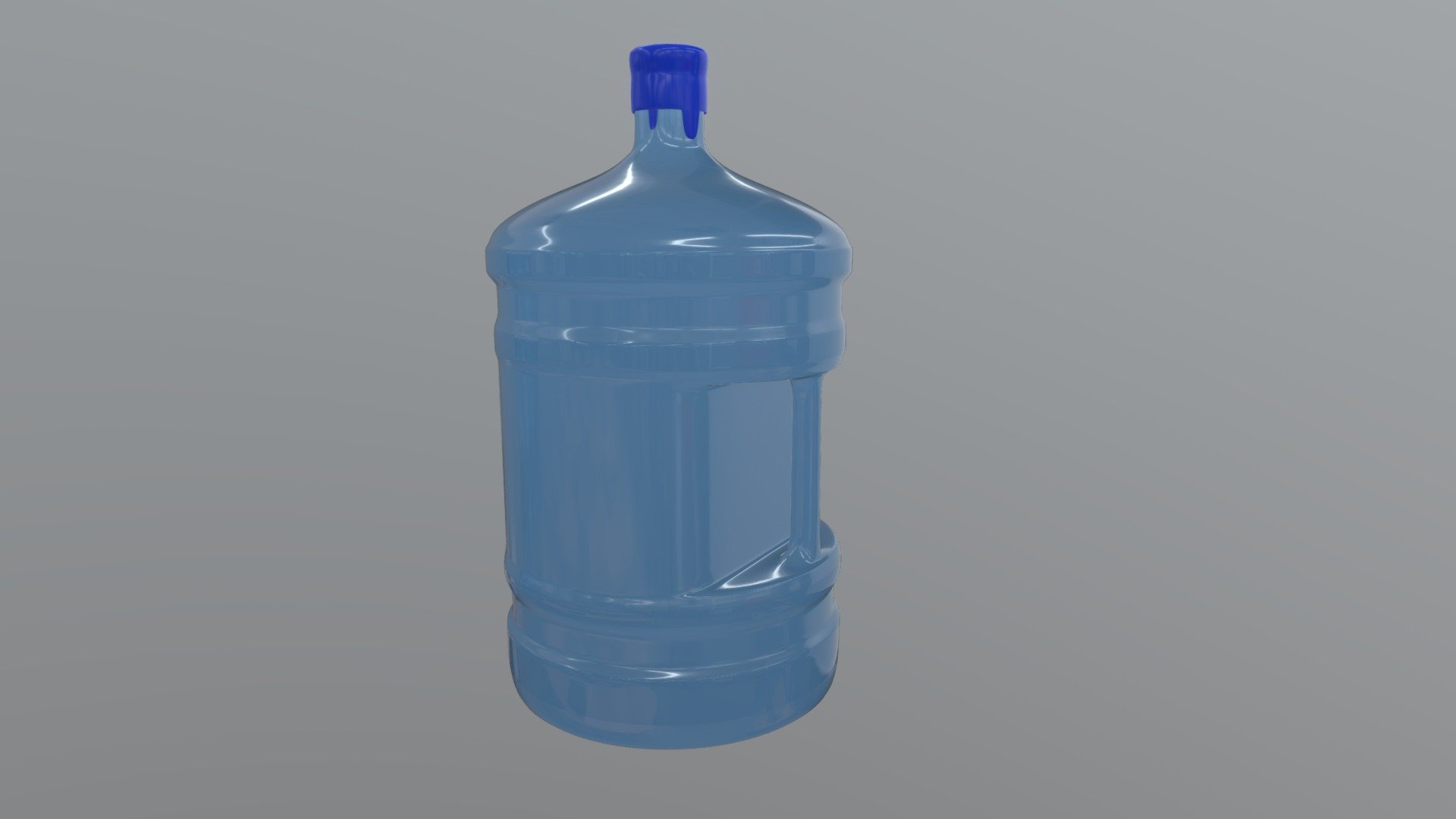 Mineral Water bottle 3d model