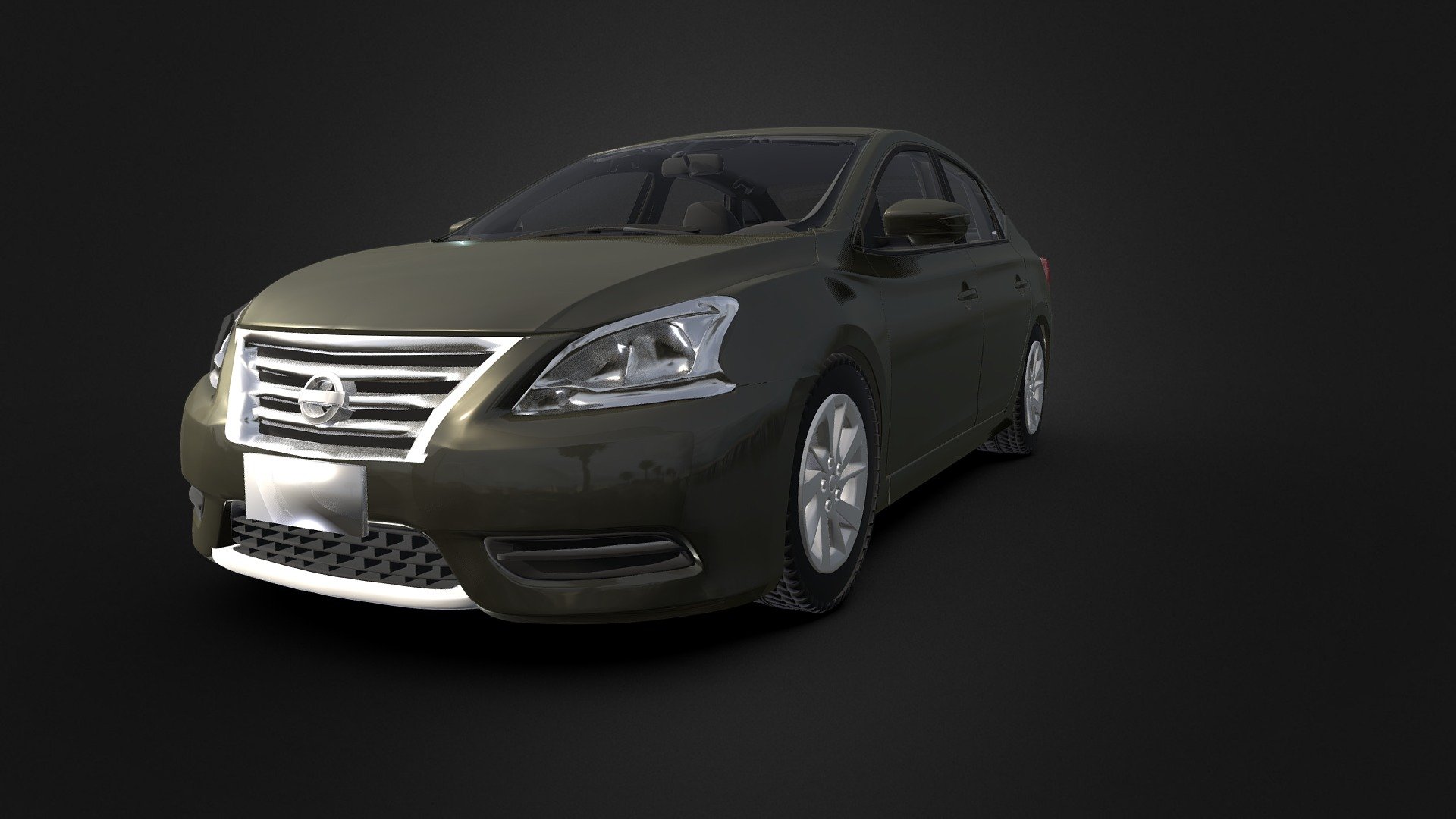 Nissan Sentra B17 3d model