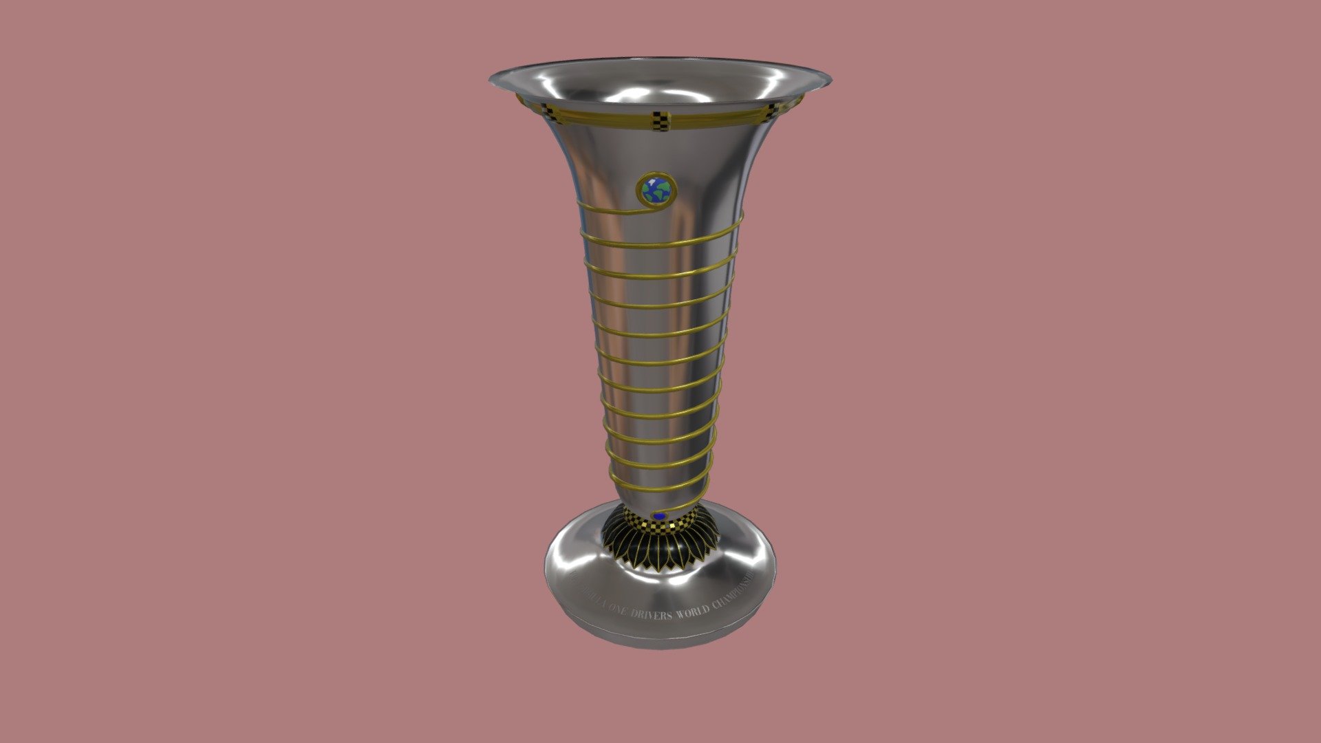 Formula 1 World Championship Trophy 3d model