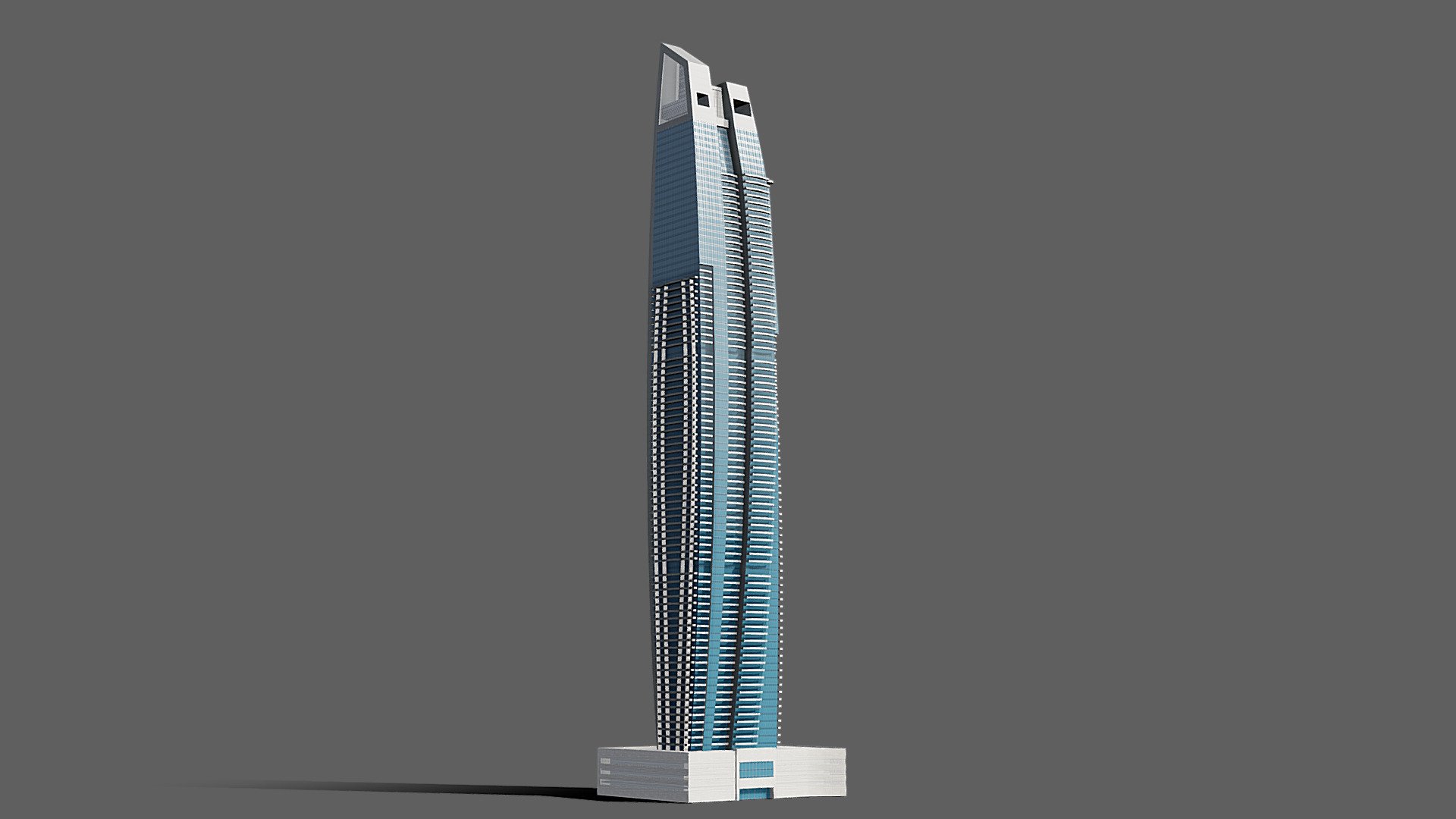 DAMAC Heights 3d model