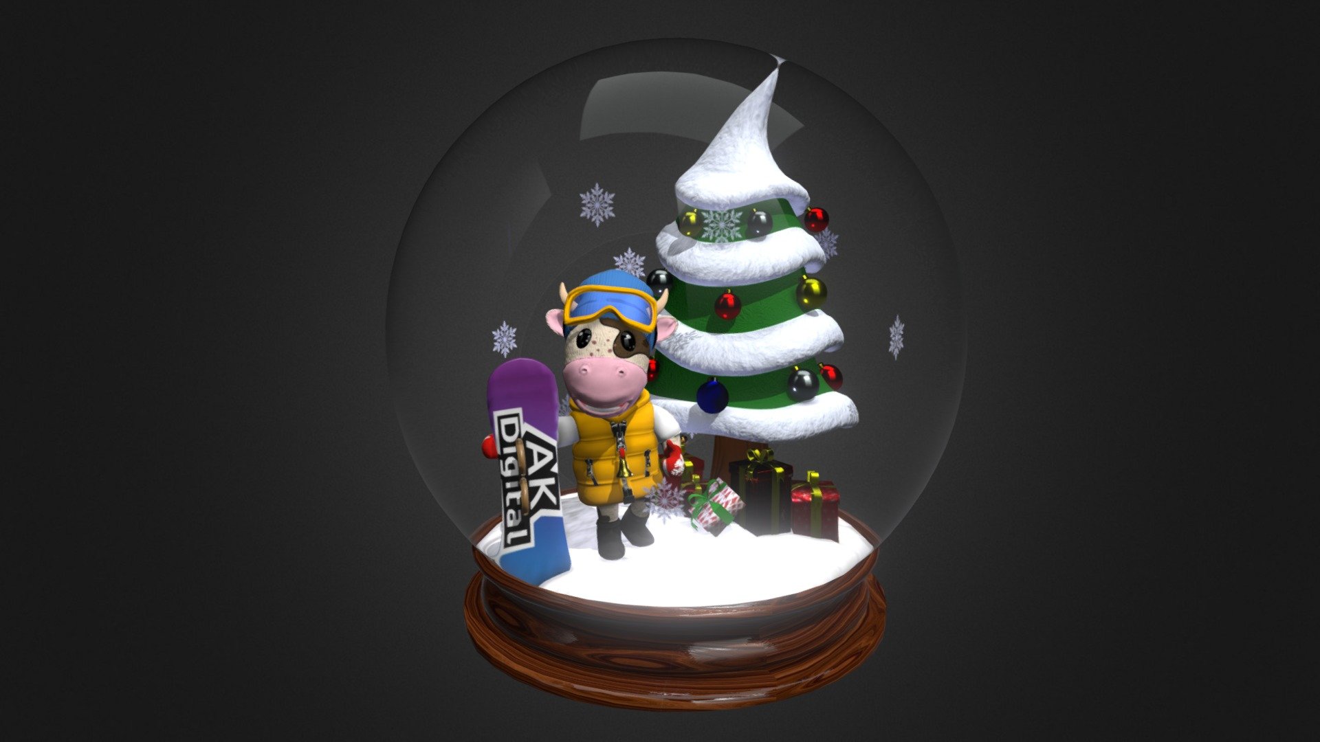 Christmass Ball 3d model