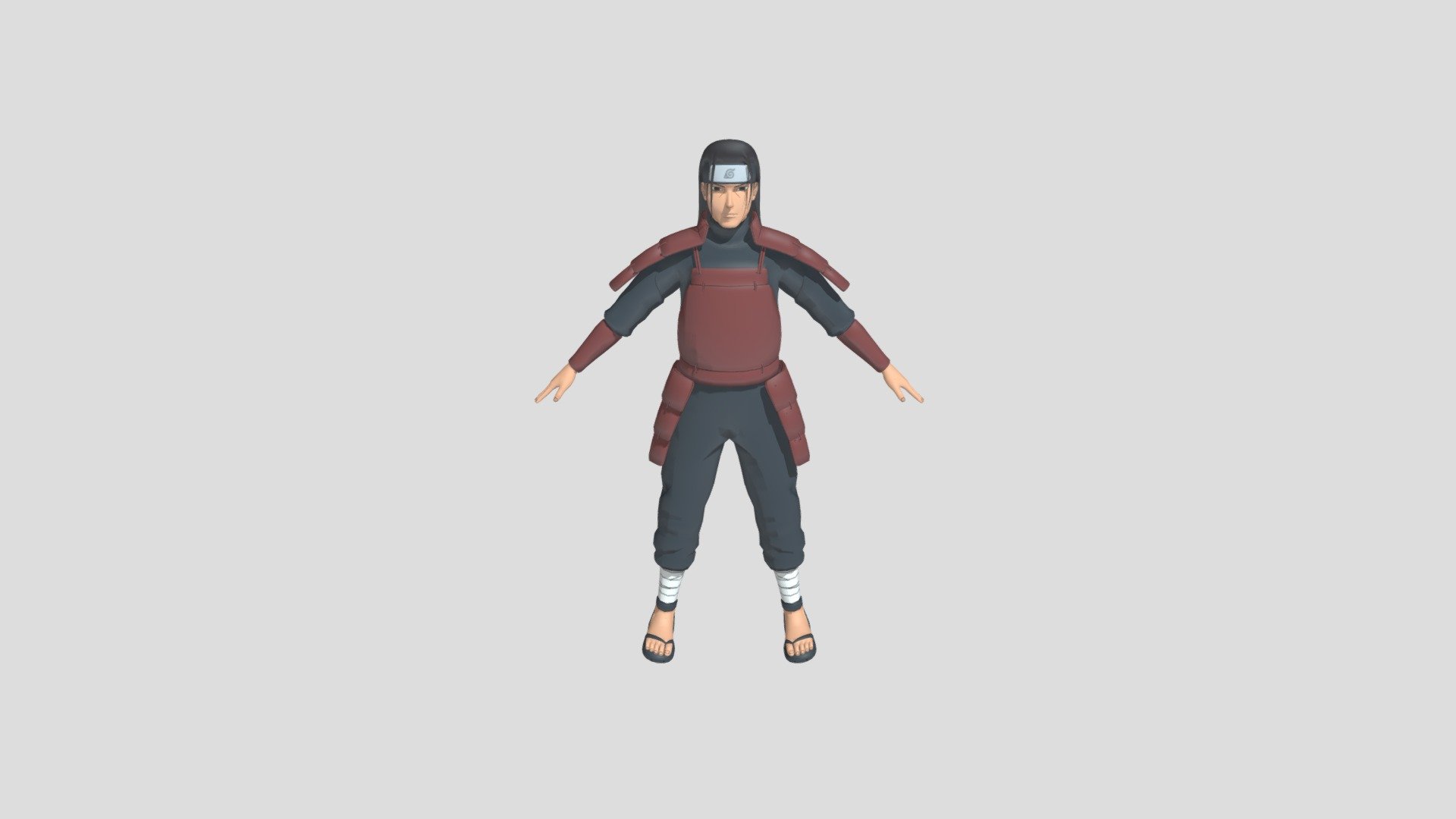 hashirama-senju-naruto-shippuden-3d 3d model