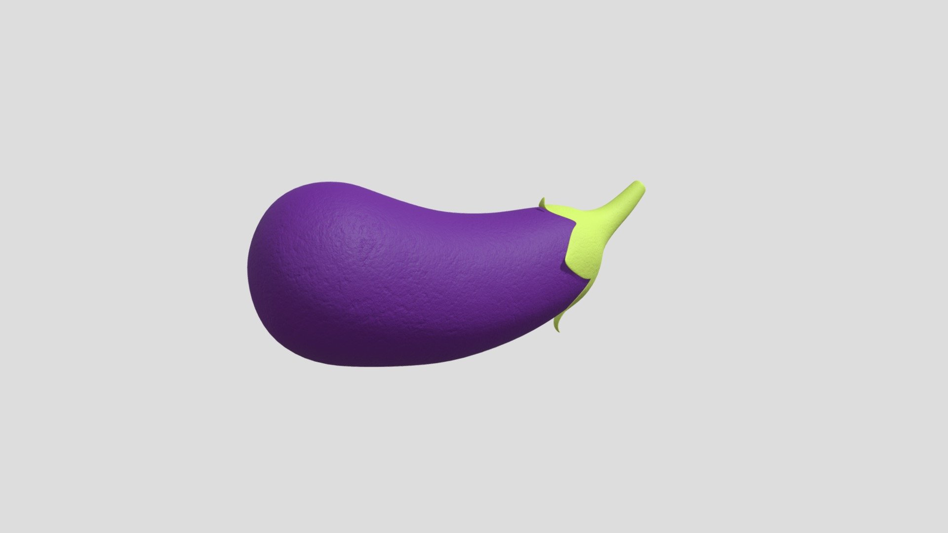 Eggplant 3d model