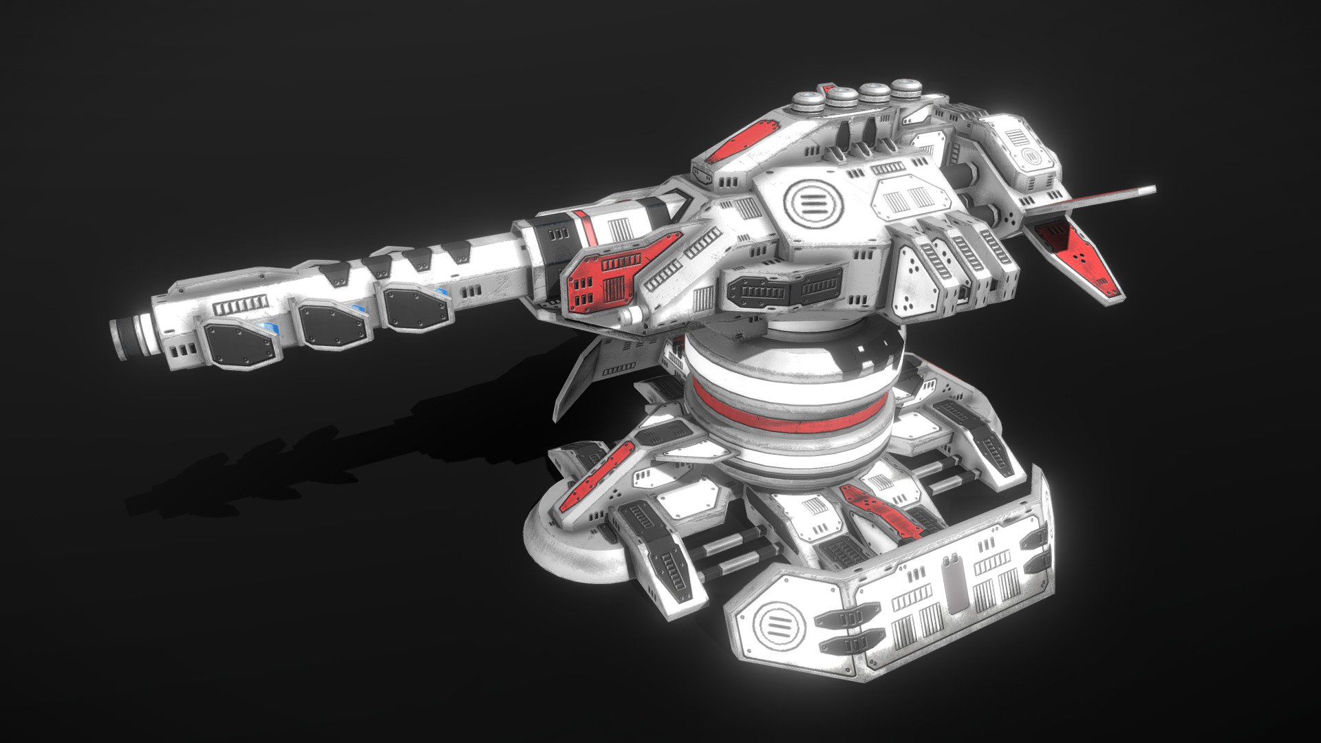 Plasma Turret 3d model