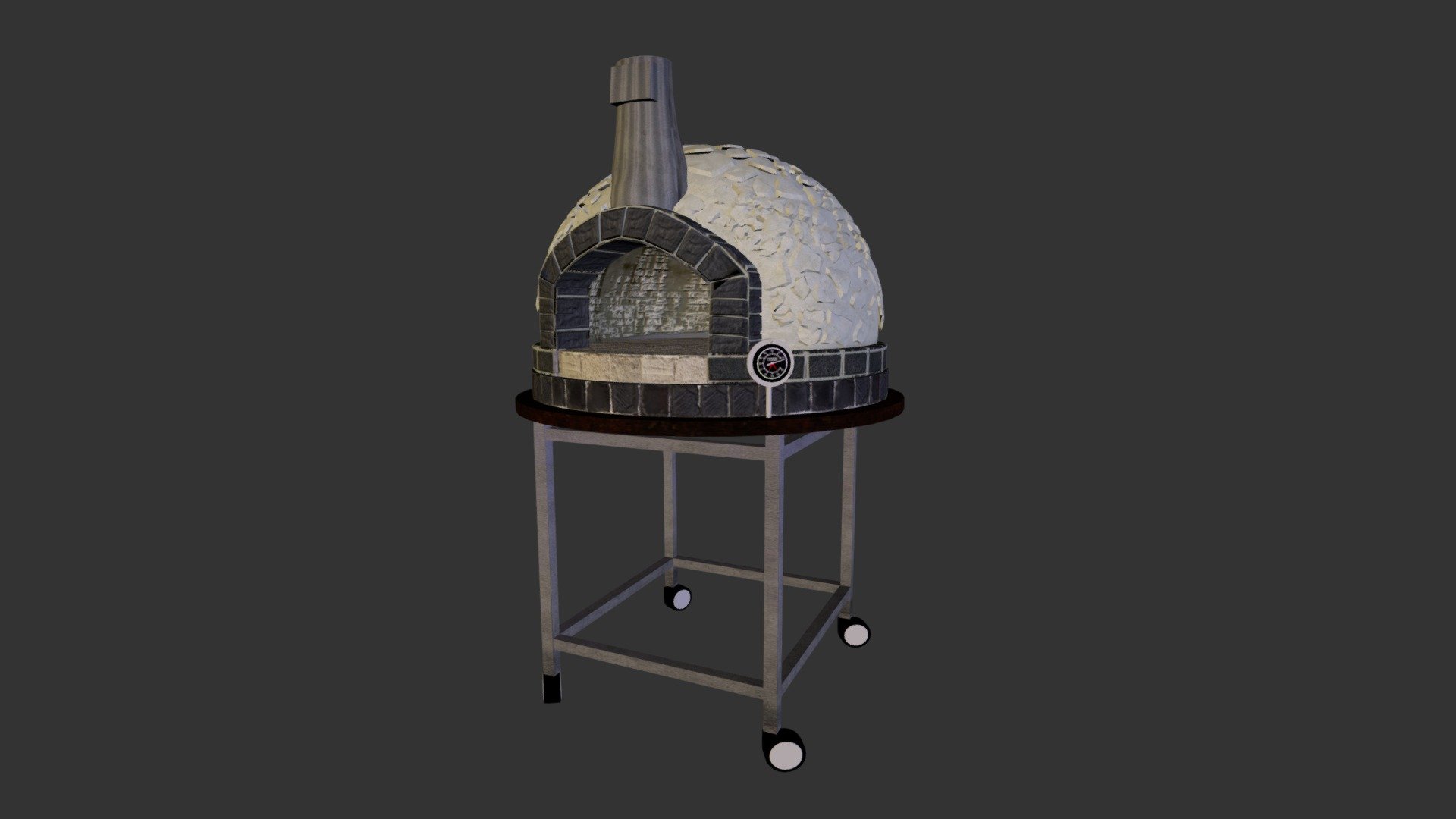 Oven Mobile 3d model