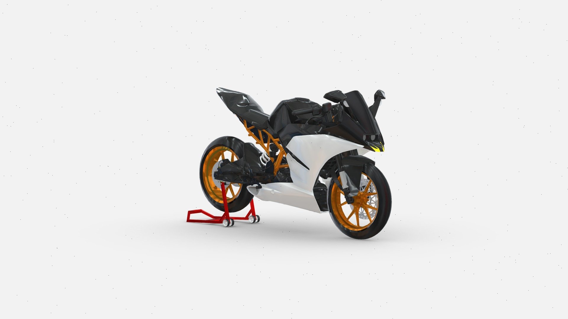 3d model KTM-RC 390 3d model