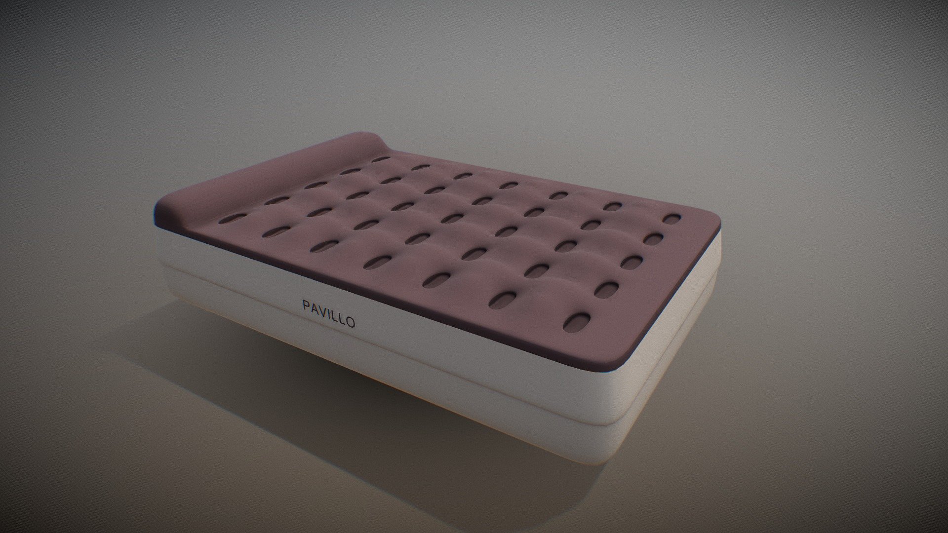 Air mattress 3d model