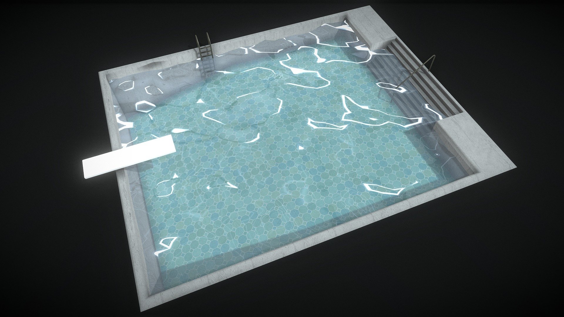 Swimming Pool 3d model