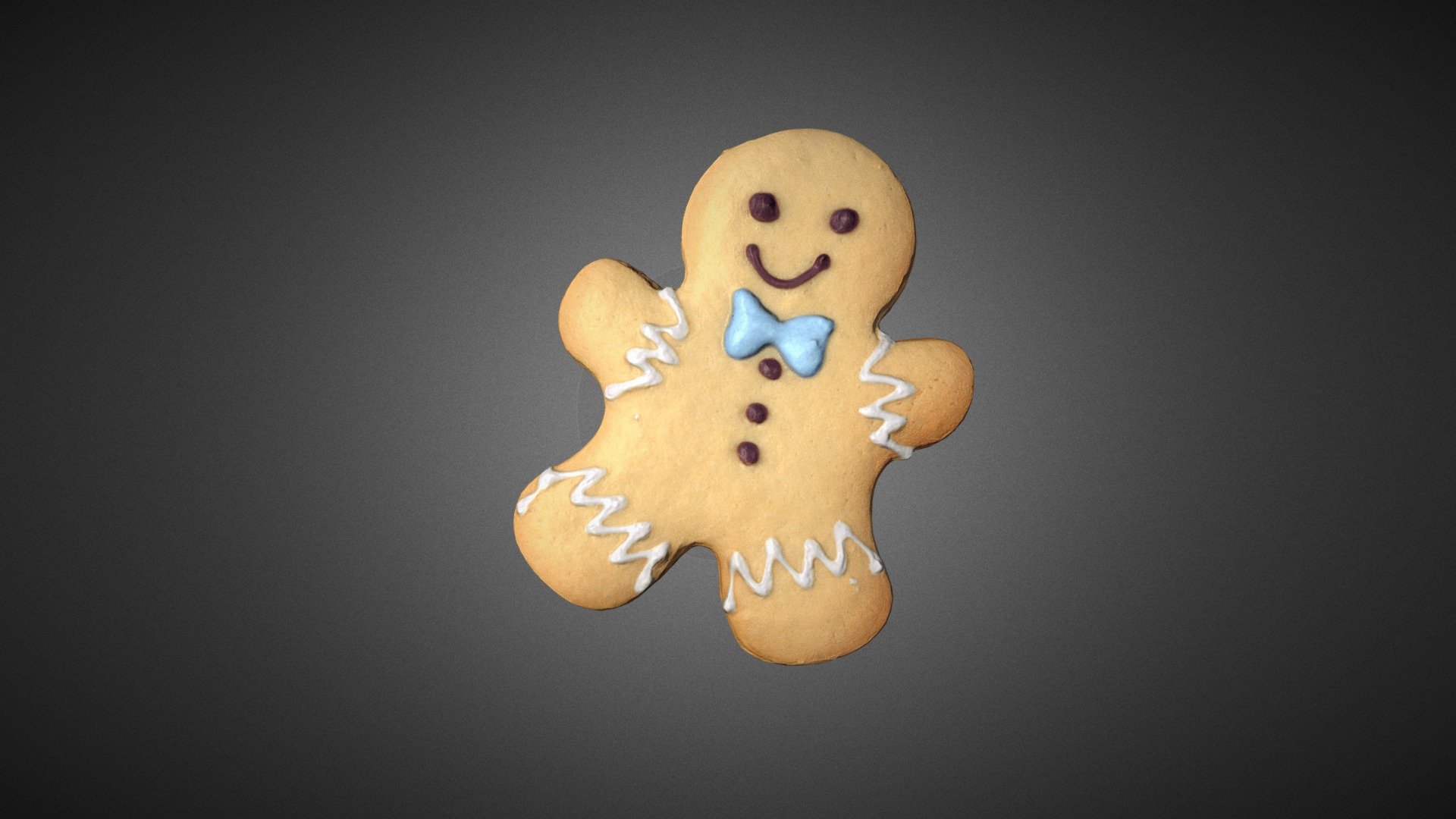 Gingerbread Man 3d model