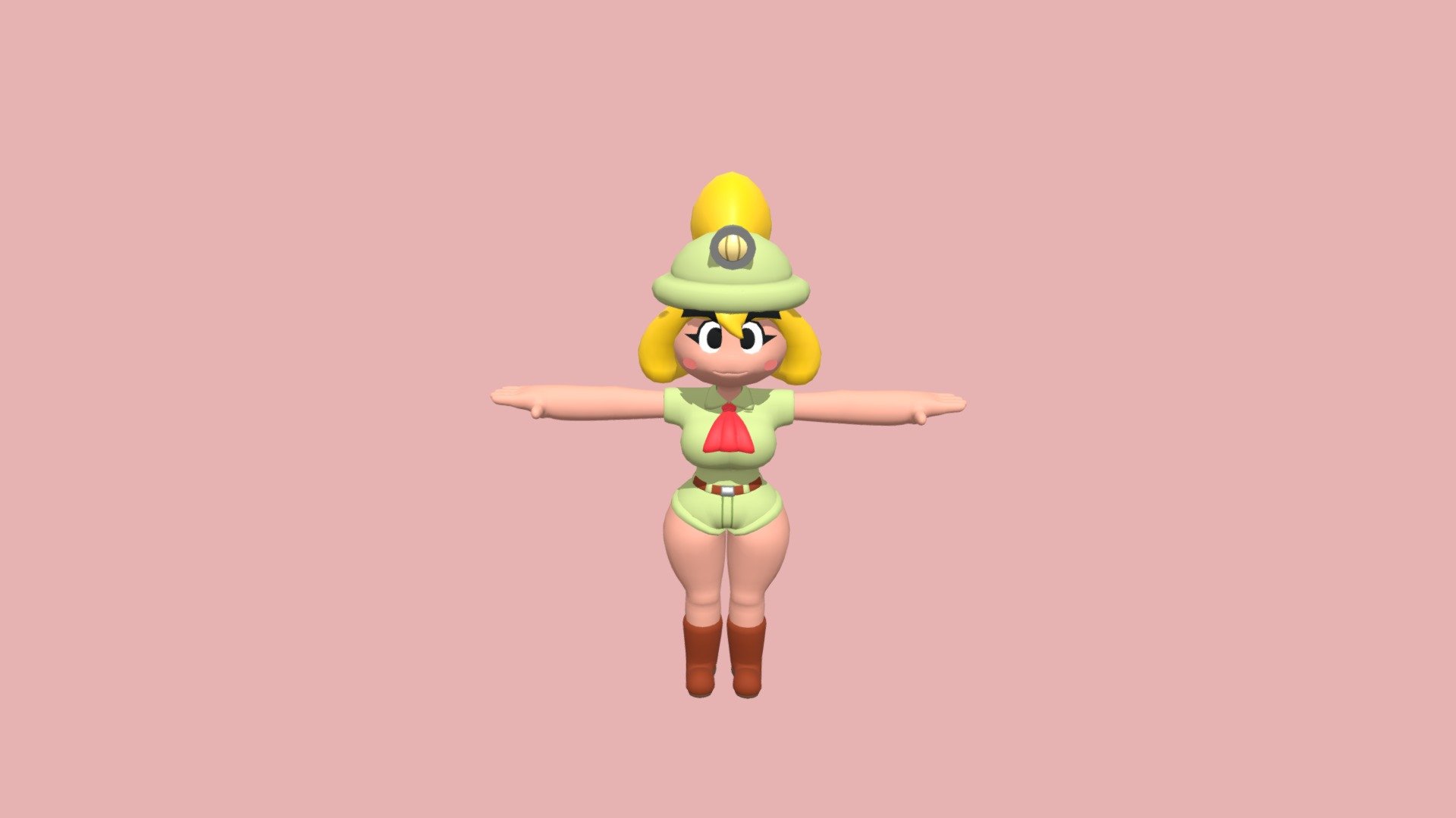 Goombella 3d model