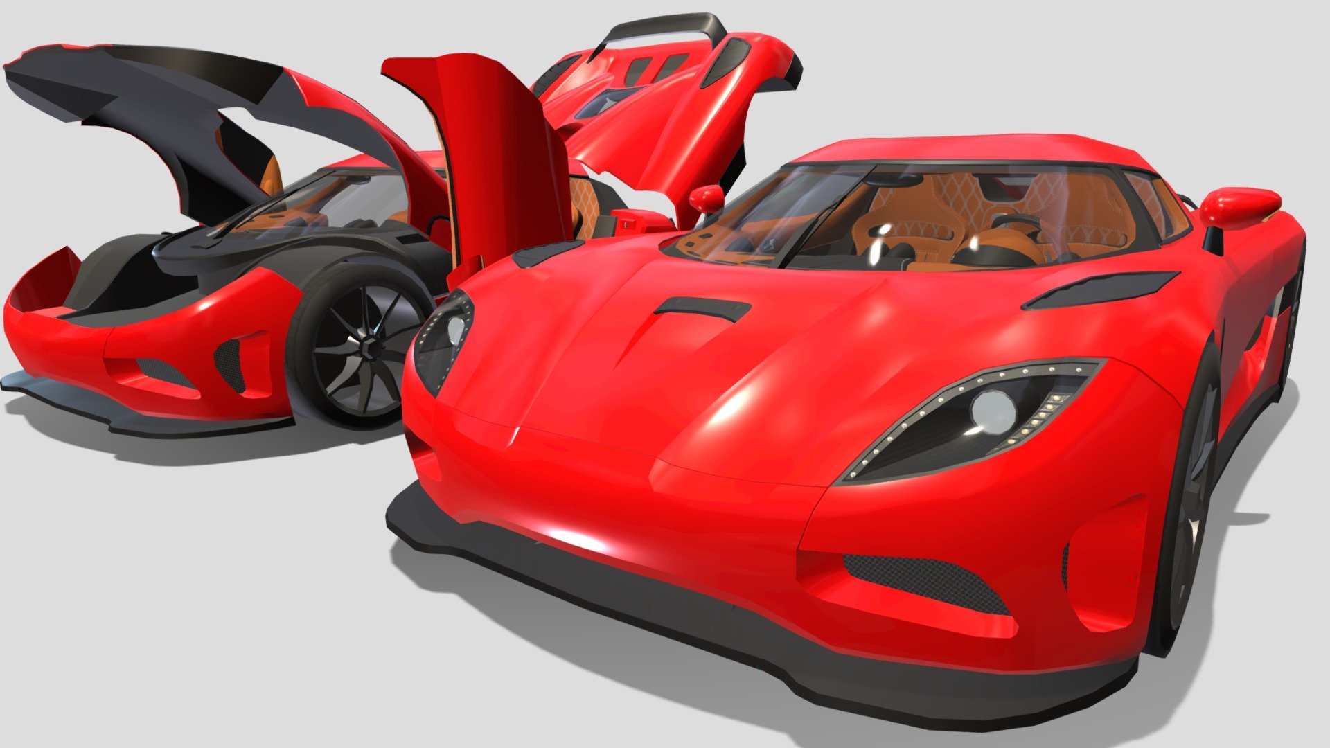 Koenigsegg agera 3d model