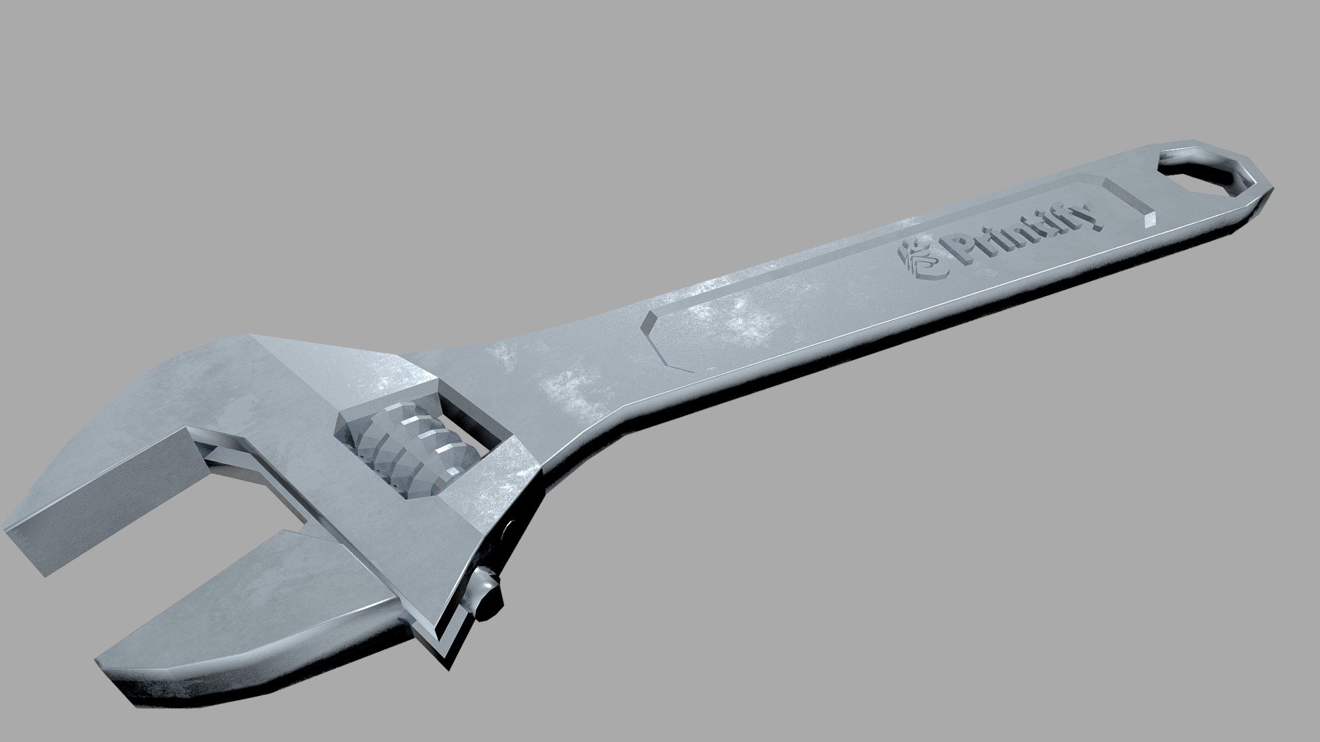 Adjustable Wrench Task 1 3d model