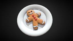 Stylized Gingerbread Man