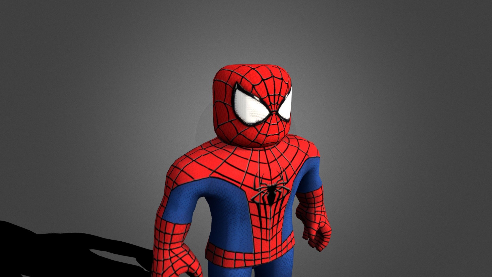 The Amazing Spiderman roblox 3d model