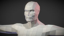 Low Poly Male Base Mesh