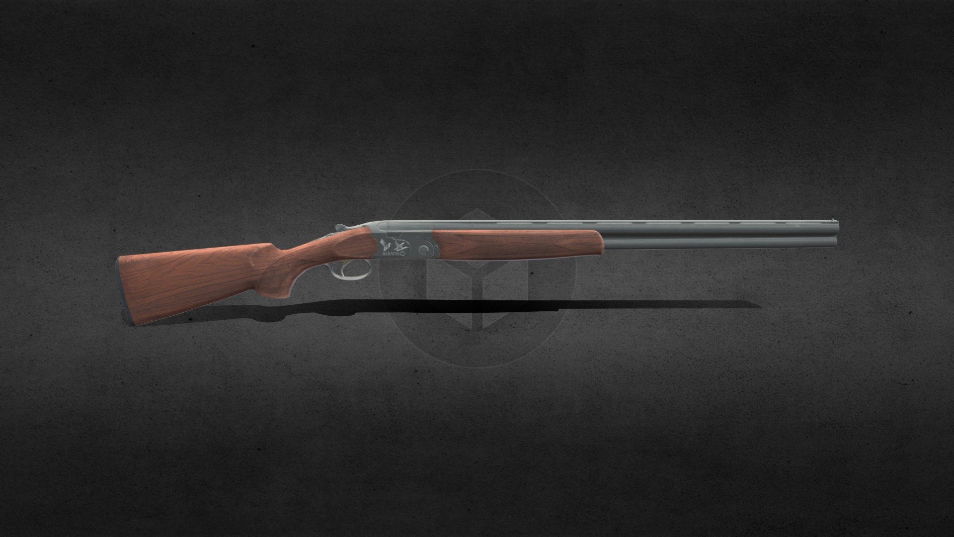 S686 Shotgun 3d model