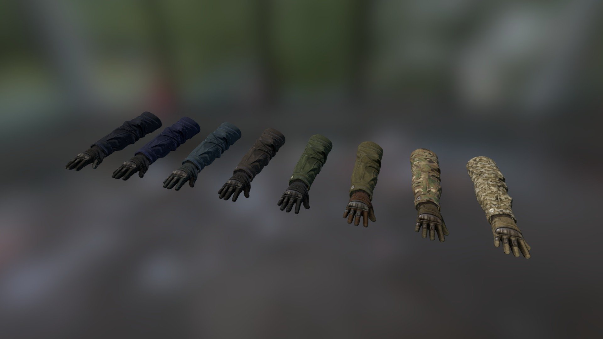 CS:GO Default Sleeves Retexture 3d model