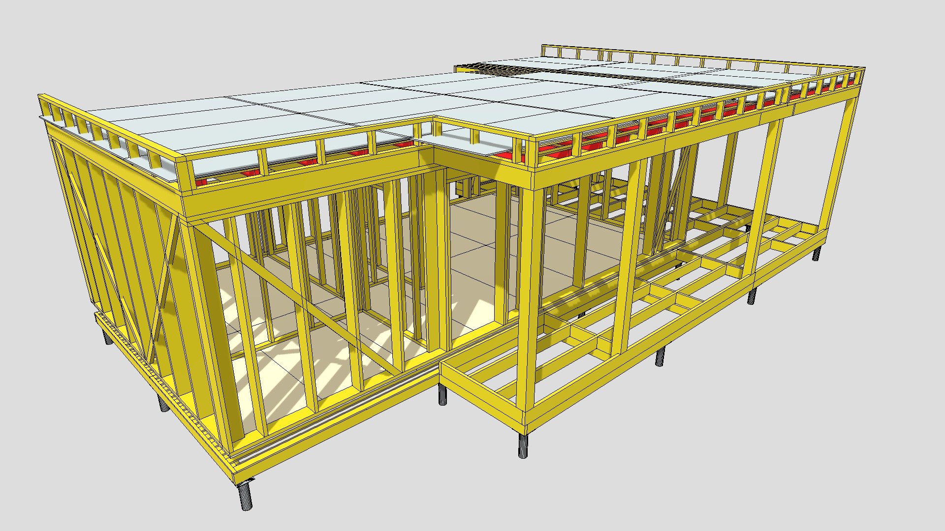 Марина Истра каркас 100222 3d model