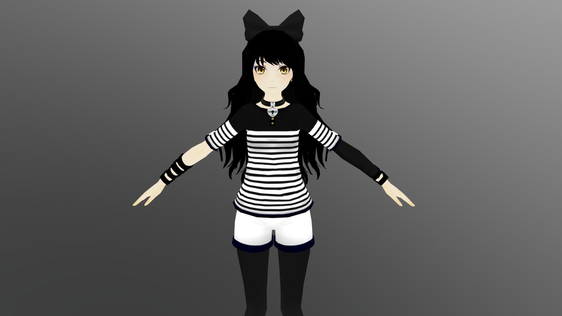 Blake Belladonna 3d model