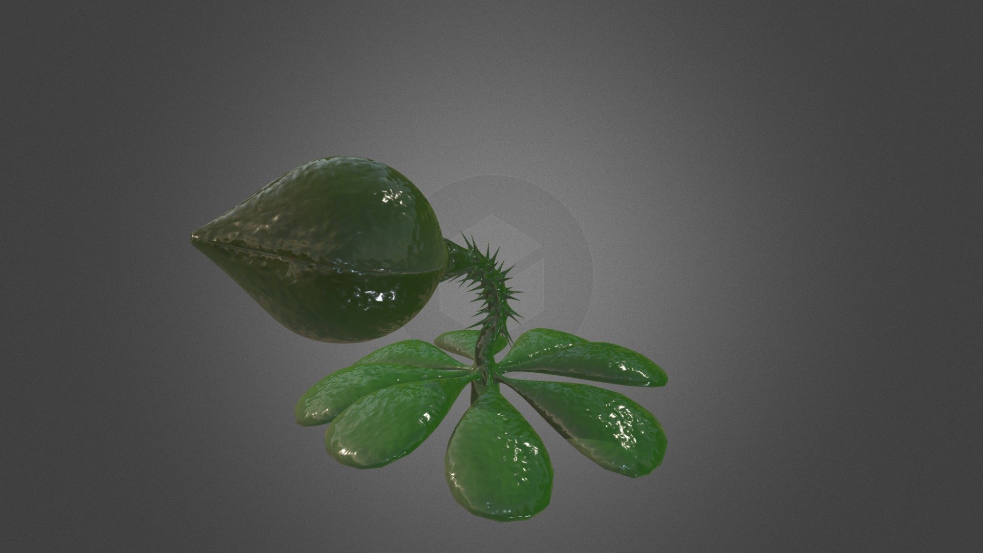 Carnivorous plant 3d model