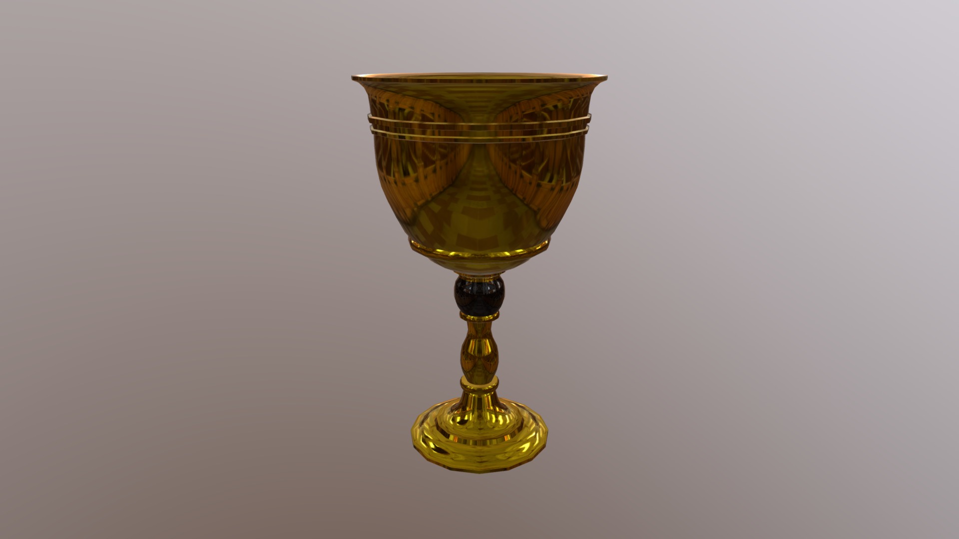 Golden Cup 3d model