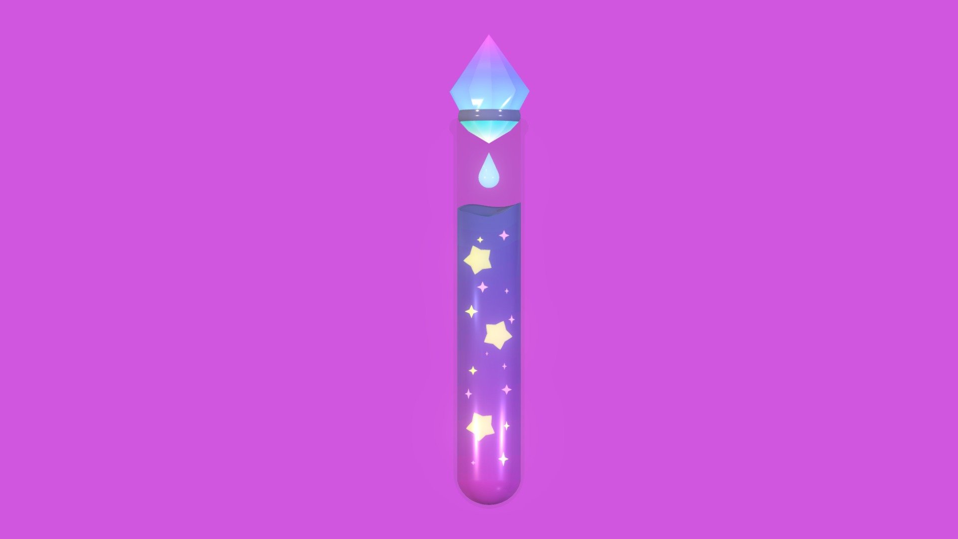 Poção de estrelas ✨🧪 (Potion of Stars) 3d model